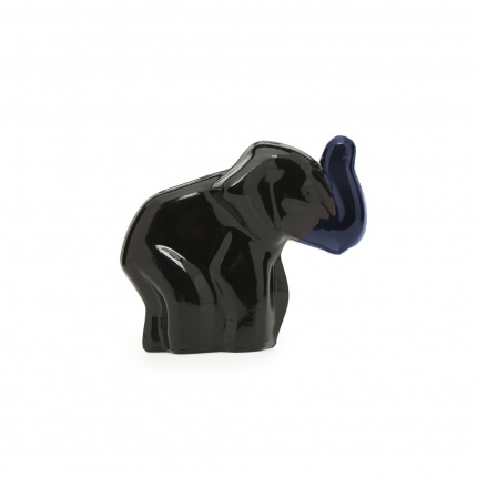 Moser-Crystal-Elephant-Fil-Obje-Dark-Blue-10-Cm-30103917