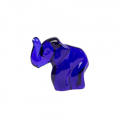 Moser-Crystal-Elephant-Fil-Obje-Dark-Blue-10-Cm-30103917