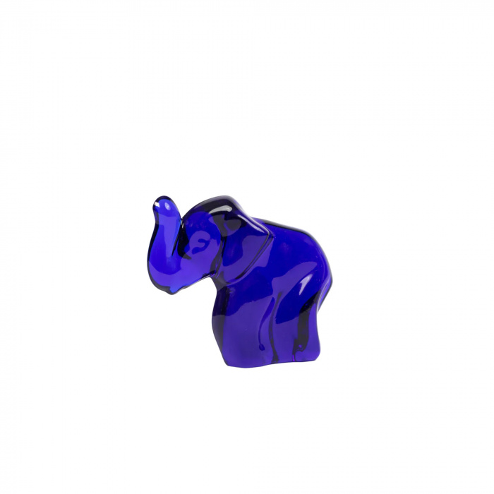 Moser-Crystal-Elephant-Fil-Obje-Dark-Blue-5-Cm-30182394
