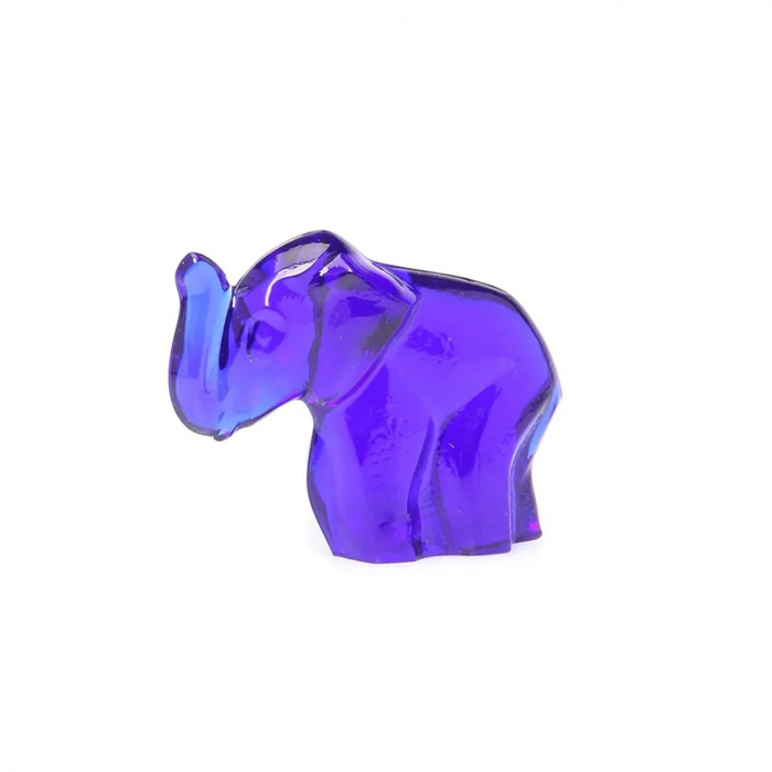 Moser-Crystal-Elephant-Fil-Obje-Dark-Violet-10-Cm-30103924