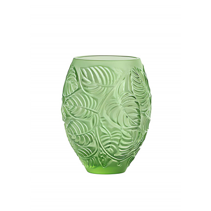 Lalique-Feuilles-Yesil-Vazo-30201200