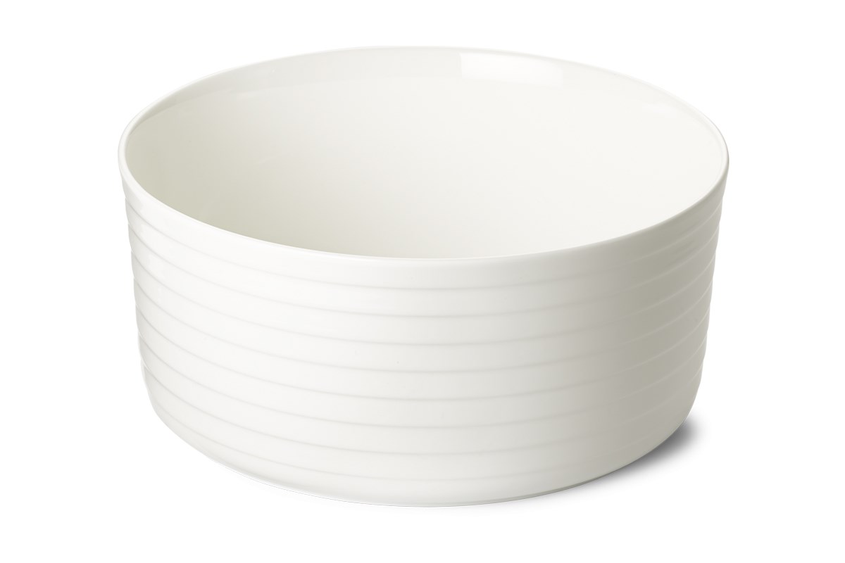 Dibbern-Pure White Cylindrical Salad Bowl 23 Cm-30077508
