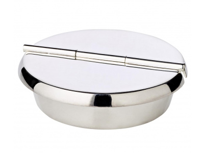 Edzard-Silver Plated Ashtray with Lid-30218031