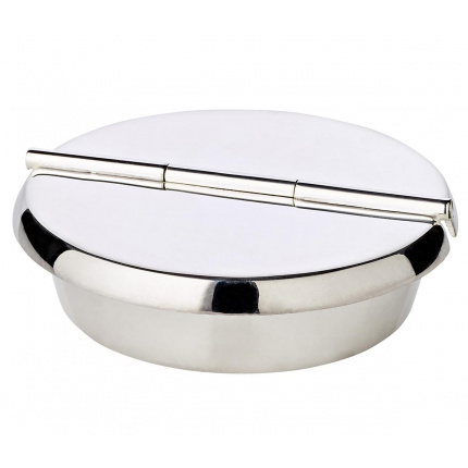 Edzard-Silver Plated Ashtray with Lid-30218031