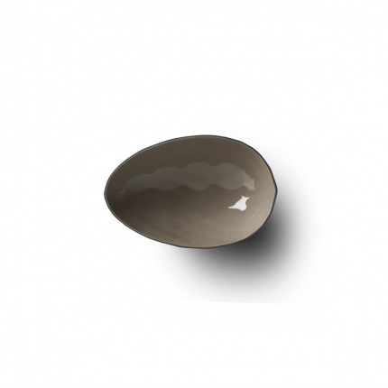 Esma Dereboy-Egg Big Size Bowl Black-Stone Double Color-30181380