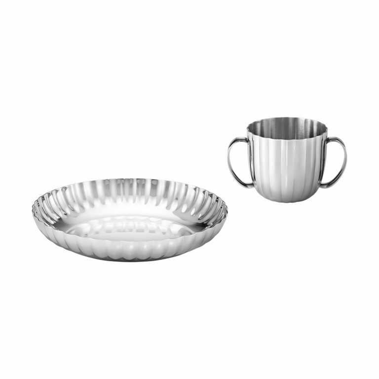 Georg Jensen-Bernadotte √áocuk Tabak & Kupa Seti-30203044