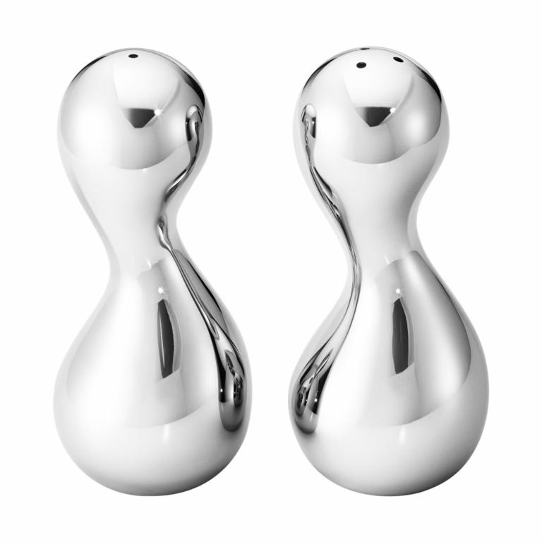 Georg Jensen-Cobra Salt & Pepper Shaker Ss-30198159