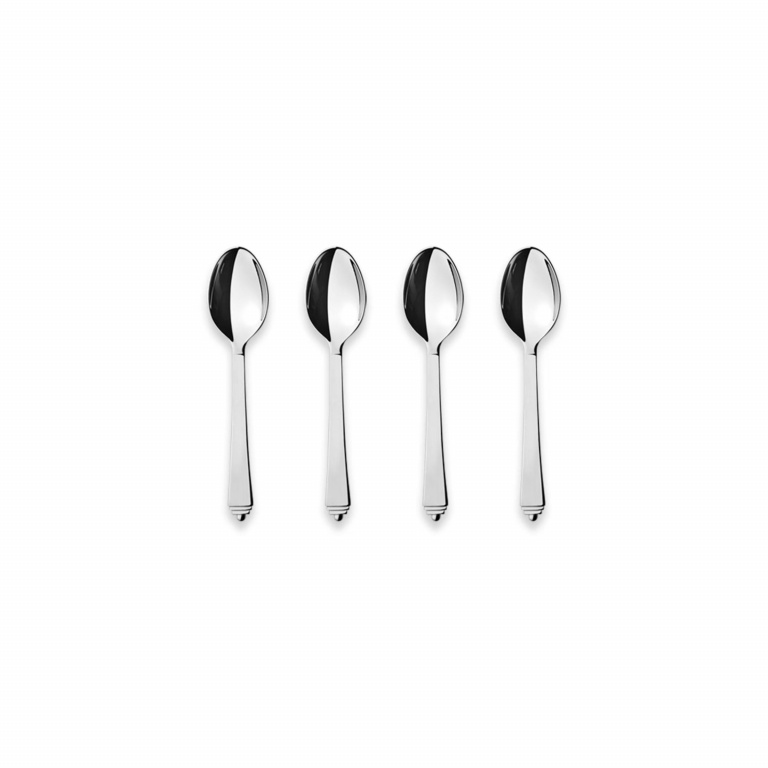 Georg Jensen-Gj Pyramƒ±d Teaspoon 4 Pcs-30197923