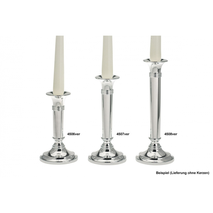 Hermann Bauer-Medium Size Silver Candlestick-30211735
