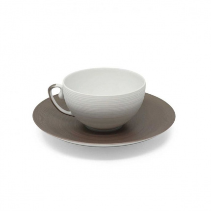 J.L Coquet-Hemısphere Çay Fincanı Tabağı M.Grey-30089129