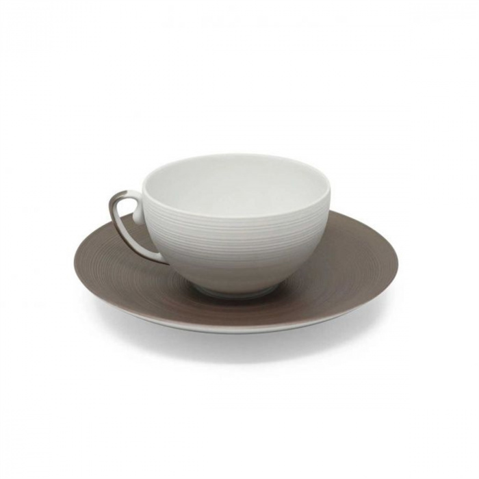 J.L Coquet-Hemısphere Çay Fincanı Tabağı M.Grey-30089129