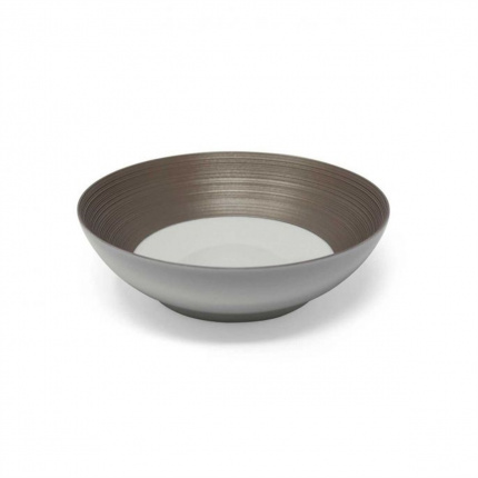 J.L Coquet-Hemisphere Soup-Cereal Bowl Metallic Grey S-30089020