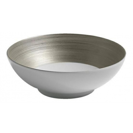 J.L Coquet-Hemisphere Soup-Cereal Bowl Platinum L-30088986