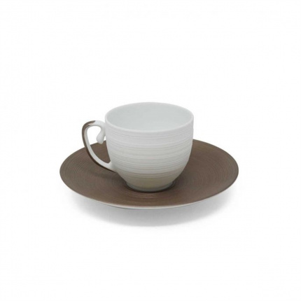 J.L Coquet-Hemısphere Kahve Fincanı Tabağı Metallic Grey-30089082
