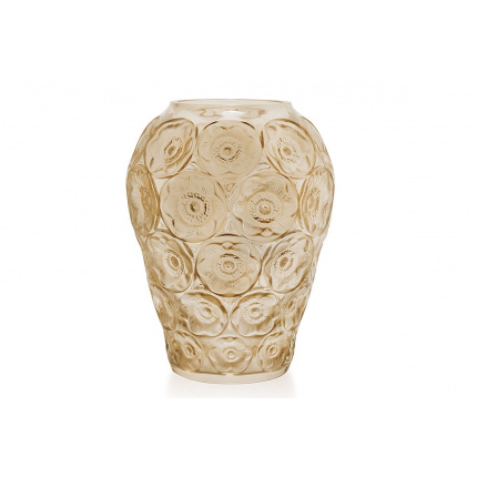 Lalique-Anemone Vase Gold-30095717