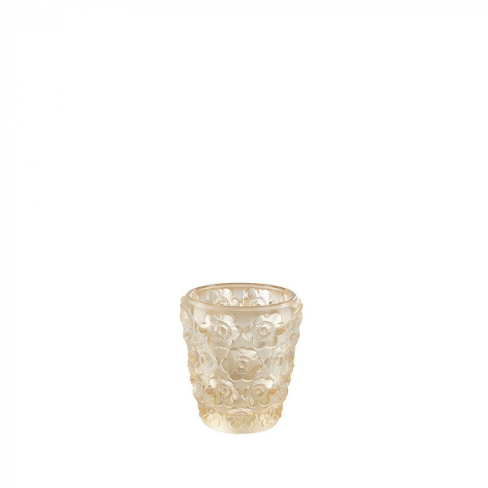 Lalique-Anemones Candle Holder Gold-30220911