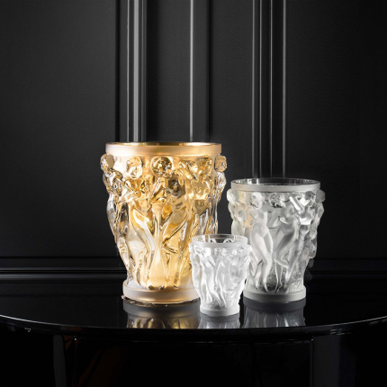 Lalique-Bacchantes Küçük Şeffaf Vazo-30178960