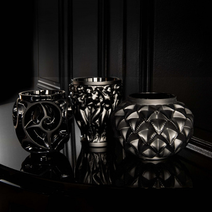 Lalique-Bacchantes Küçük Siyah Vazo-30179028