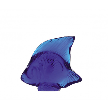 Lalique-Balık Heykeli Mavi-30009714