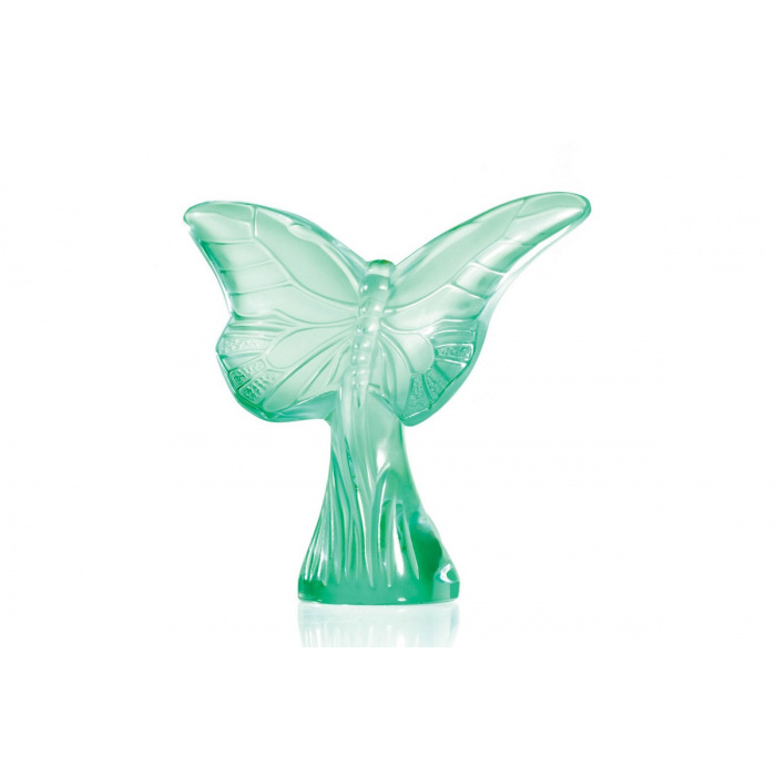 Lalique-Butterfly Green Dekoratif Obje-30183766