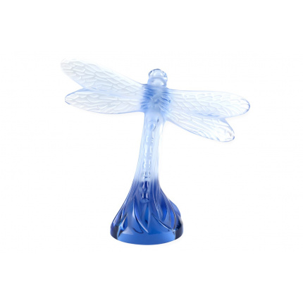 Lalique-Dragonfly Blue Decorative Object-30183780