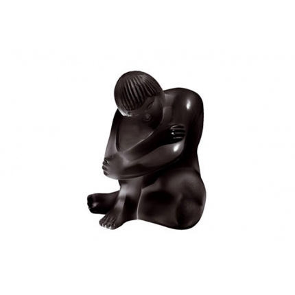 Lalique-Nude Sage Black Sculpture-30183650