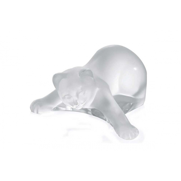 Lalique-Playing Kitten Decorative Object-30183759