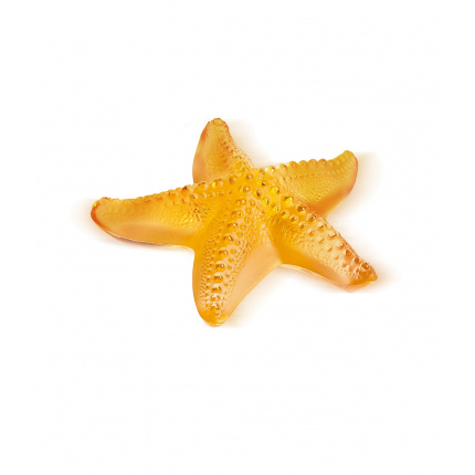 Lalique-Starfish Gold Paperweight Object-30001411