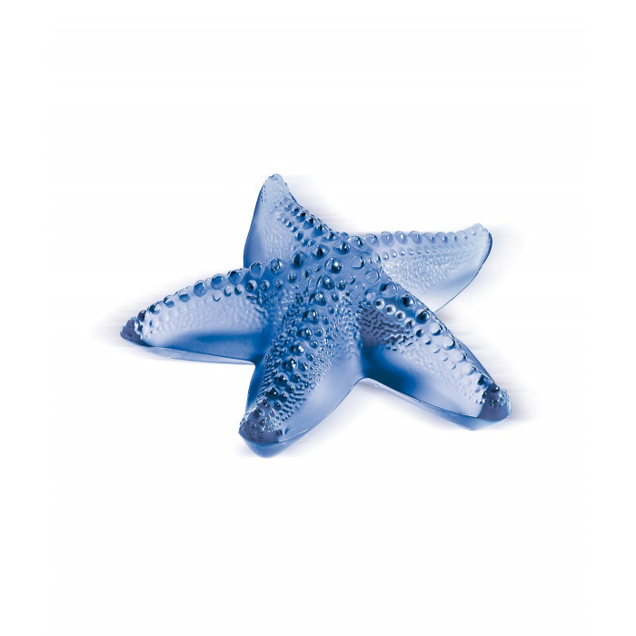 Lalique-Starfish Mavi Kağıt Ağırlığı Obje-30001404