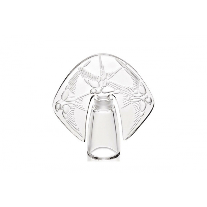 Lalique-Trois Hirondelles Clear Crystal Perfume Bottle-30164192