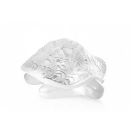 Lalique-Turtle Clear Kristal Dekoratif Obje-30183674