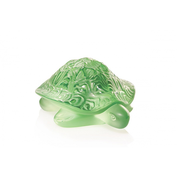 Lalique-Turtle Green Decorative Object-30183704