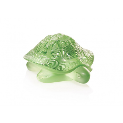 Lalique-Yeşil Kaplumbağa Heykeli-30003163