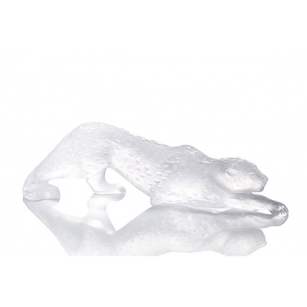 Lalique-Zeila Panther Sculpture Transparent Large-30002678