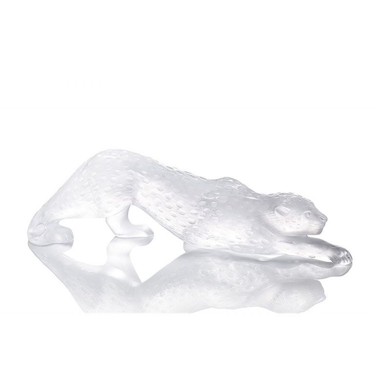 Lalique-Zeila Panter Heykel Şeffaf Büyük-30002678