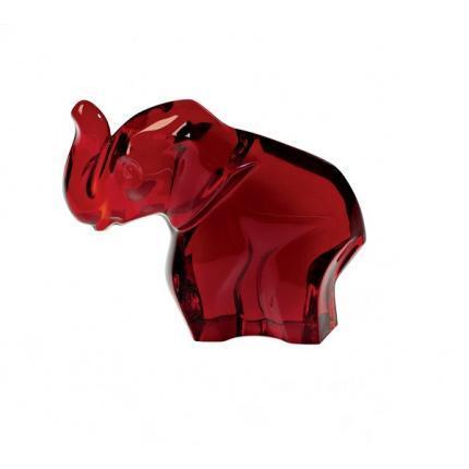 Moser-Crystal Elephant Roselin Fil Obje 5 Cm-30103993