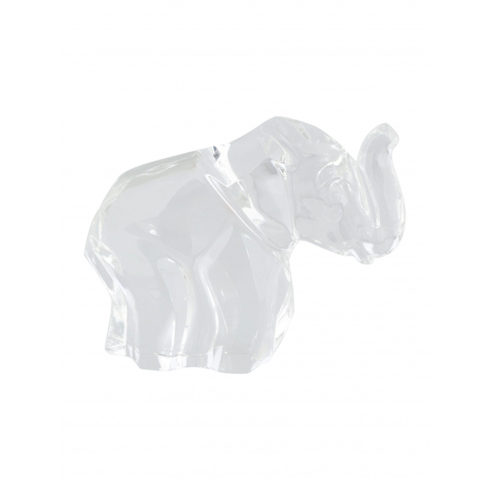 Moser-Crystal Elephant Şeffaf Fil Obje 5 Cm-30103900