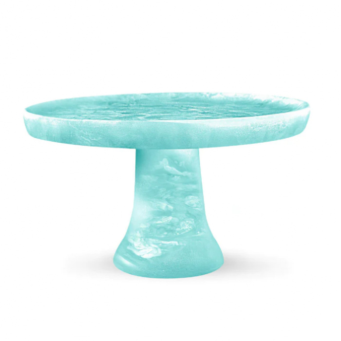 Nashi Home-Serving Plate with Legs Aqua-30222960