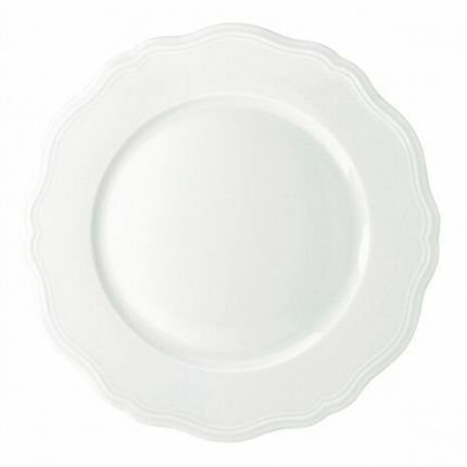 Raynaud-Argent Flat Plate Edged Dinner Plate-30065031