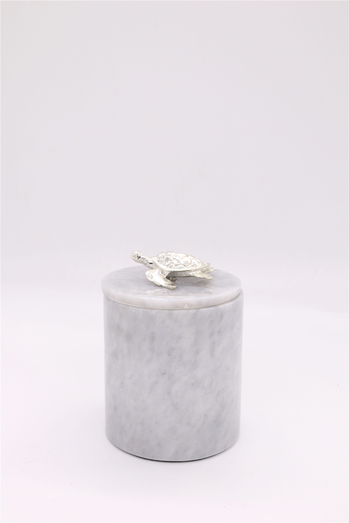Sirmaison-Turtle Marble Candle Gray-30199194