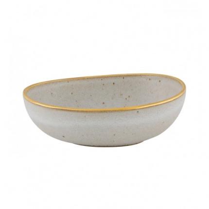 Vista Alegre-Gold Stone Bowl 450 Ml White-30188501