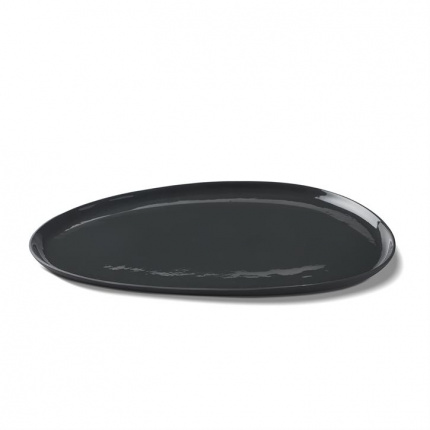 Esma Dereboy-Amorf Oversized Plate Black-30161511