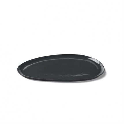 Esma Dereboy-Amorf Medium Plate Black Glossy-30216433