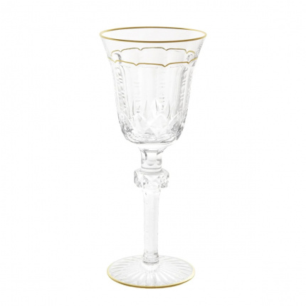 Cristallerie De Montbronn Travıata Gold Hock Wine Glass 30151314