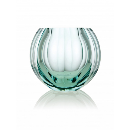 Moser-Beauty Vase Aqua 16