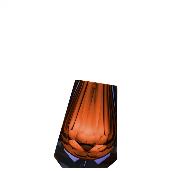 Moser Pear Vase Alex & Orange 13 Cm 30224810