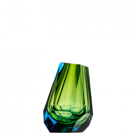 Moser Pear Vase Aqua & L.Green 13 Cm 30224834