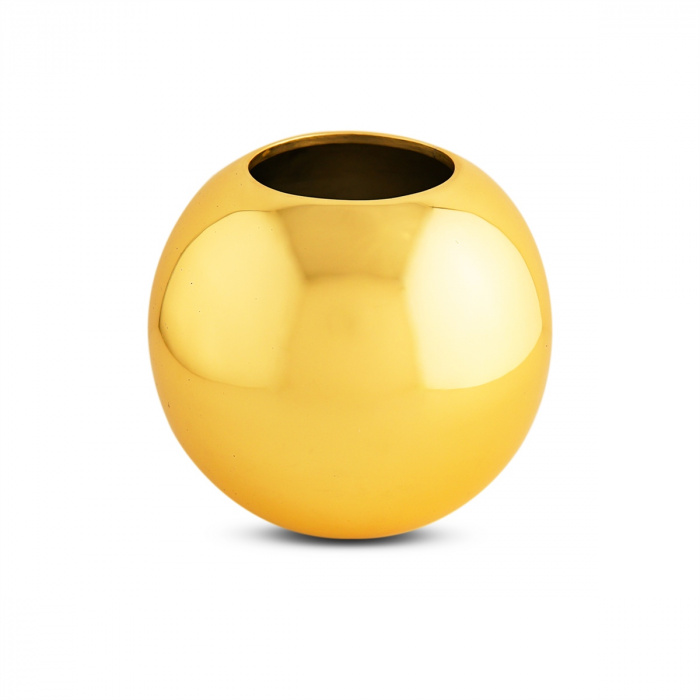 Sırmaison-Gold Ball Vase Large-30184817