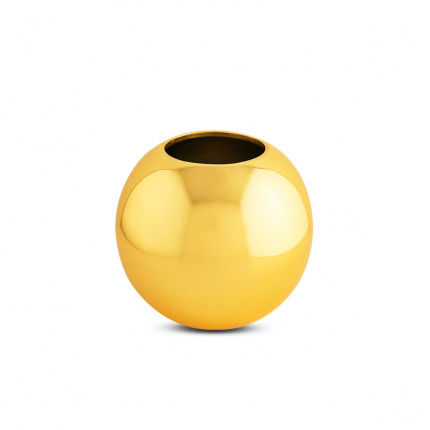 Sırmaison-Gold Ball Vase Small-30184794