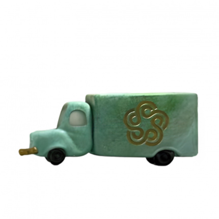 Kosta Boda-Truck Green Ob Un-MO-7355054